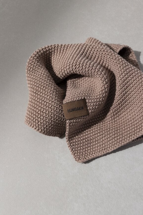 Humdakin Knitted Krpa za posuđe karirana intenzivno crvena 28 x 28 cm