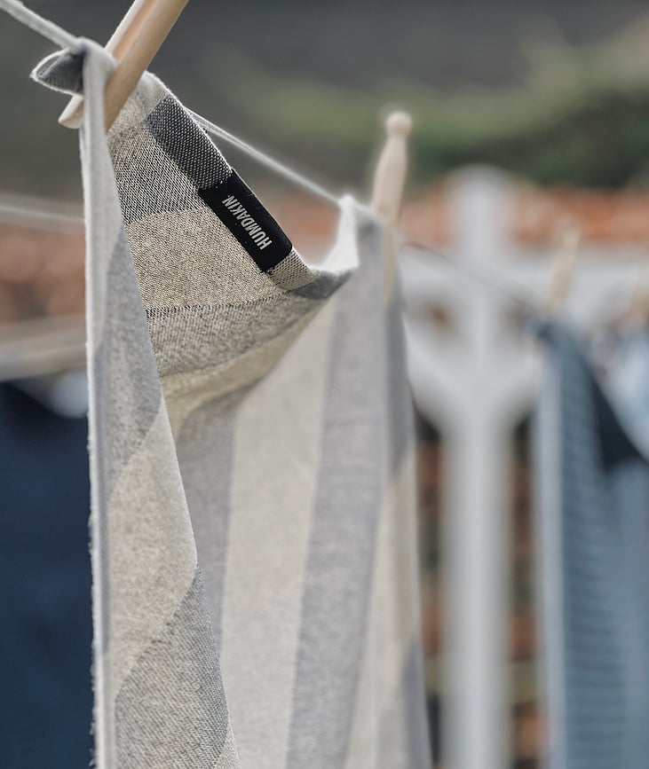 Humdakin Kuhinjska Krpa prugasta plava 45 x 70 cm 2 kom.