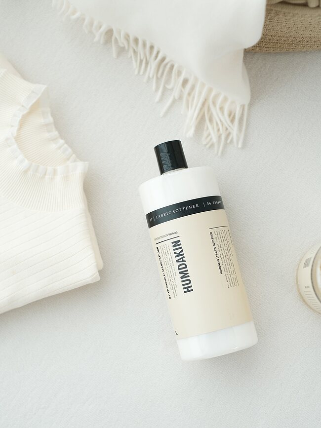 Humdakin Μαλακτικό Ρούχων, άρωμα Σπόρος Βαμβακιού & Άγριο Τριαντάφυλλο, 1000 ml