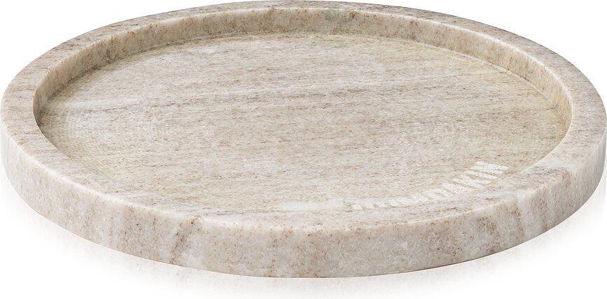 Humdakin Marble Tablett 22 cm beige