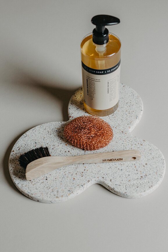 Humdakin Milan Terrazzo Plateau Décoratif, beige