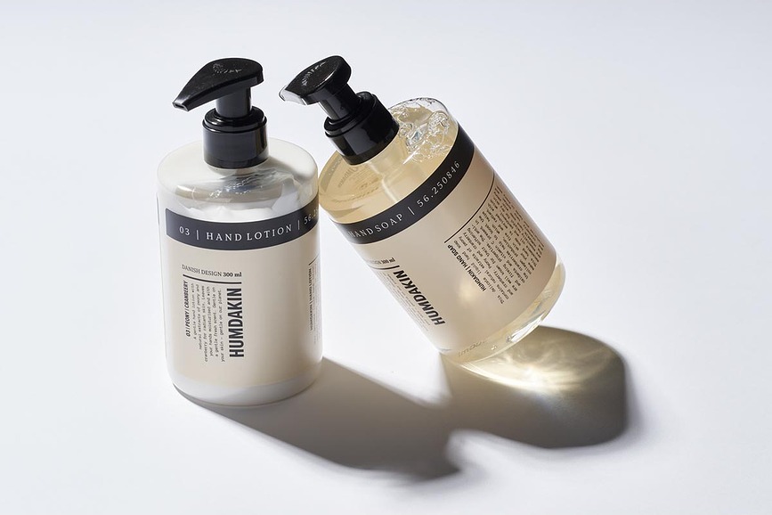 Humdakin Rhubarb & Birch Milo in losjon za roke omejena izdaja, 2 x 300 ml, 2-delni set