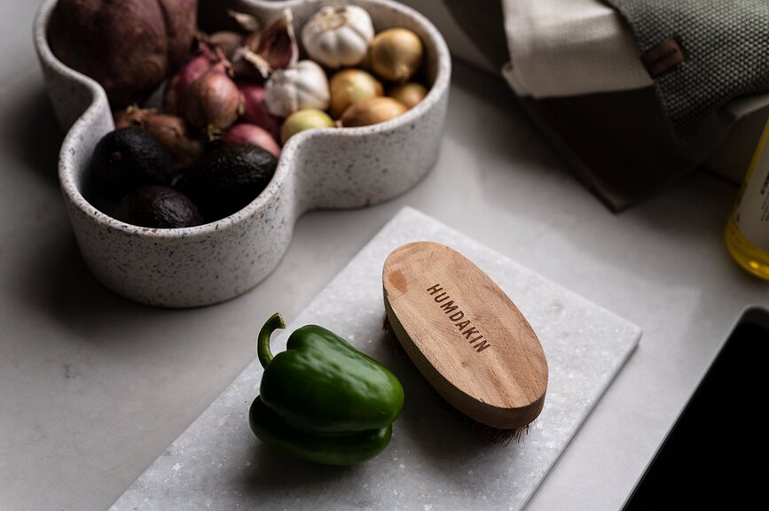 Humdakin Nordby Marble Planche de Service 15 x 30 cm, naturelle