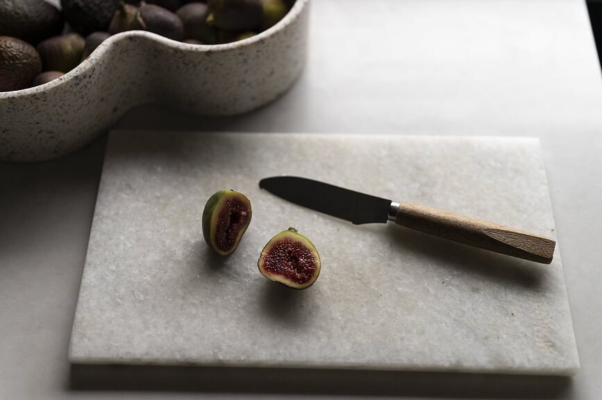 Humdakin Nordby Marble Planche de Service 15 x 30 cm, naturelle