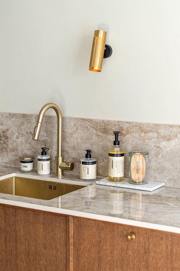 Humdakin Nordby Πλατό Σερβιρίσματος, 15 x 30 cm, μαρμάρινο, φυσικό