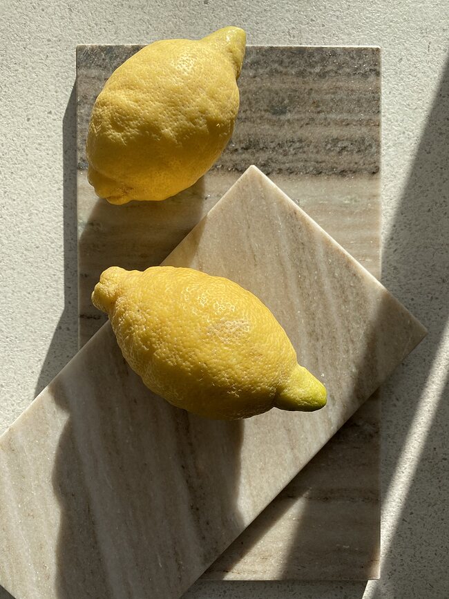 Humdakin Nordby Πλατό Σερβιρίσματος, 15 x 30 cm, μαρμάρινο, φυσικό