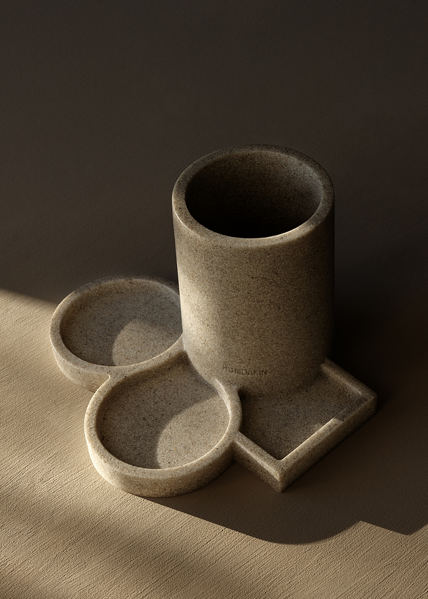 Humdakin Organisateur d'évier 22 cm, sable