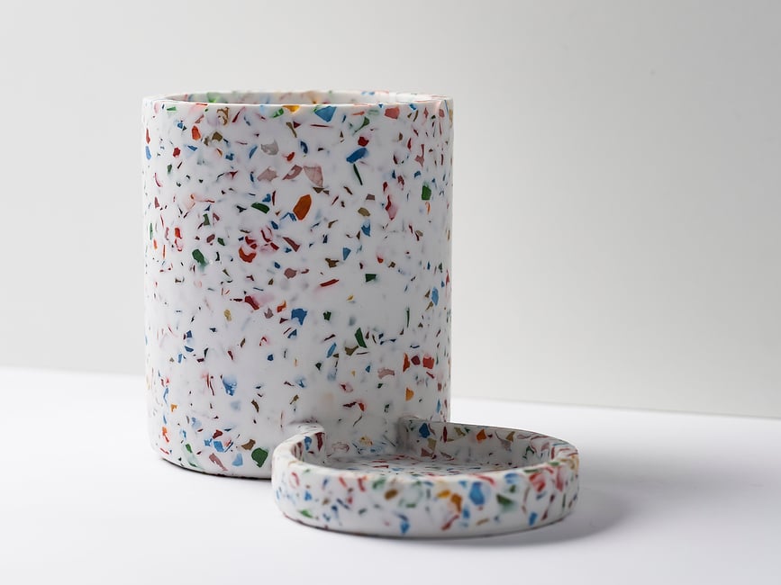 Humdakin Organizator za sudoper terrazzo rainbow