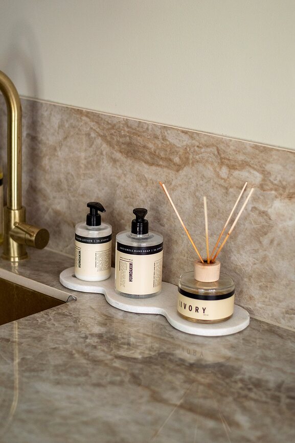 Humdakin Oslo Marble Δίσκος Διακοσμητικός, μαρμάρινος, φυσικός