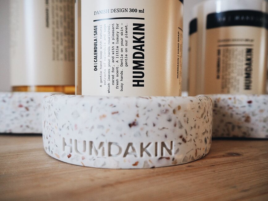 Humdakin Palermo Δίσκος, διακοσμητικός, Terrazzo, μαύρος