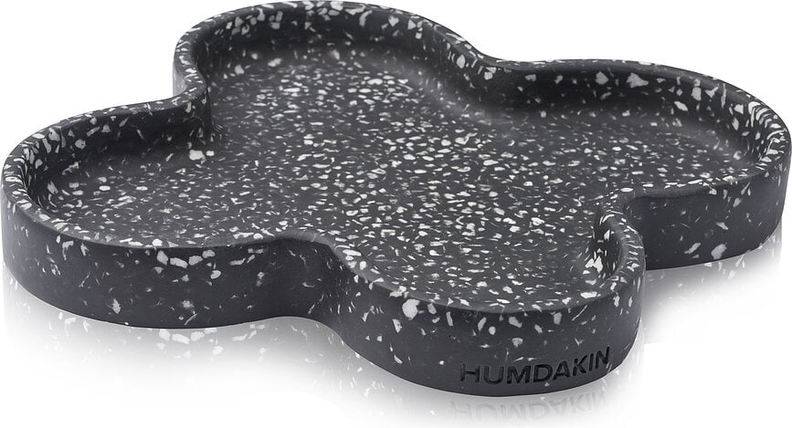 Humdakin Palermo Δίσκος, διακοσμητικός, Terrazzo, μαύρος