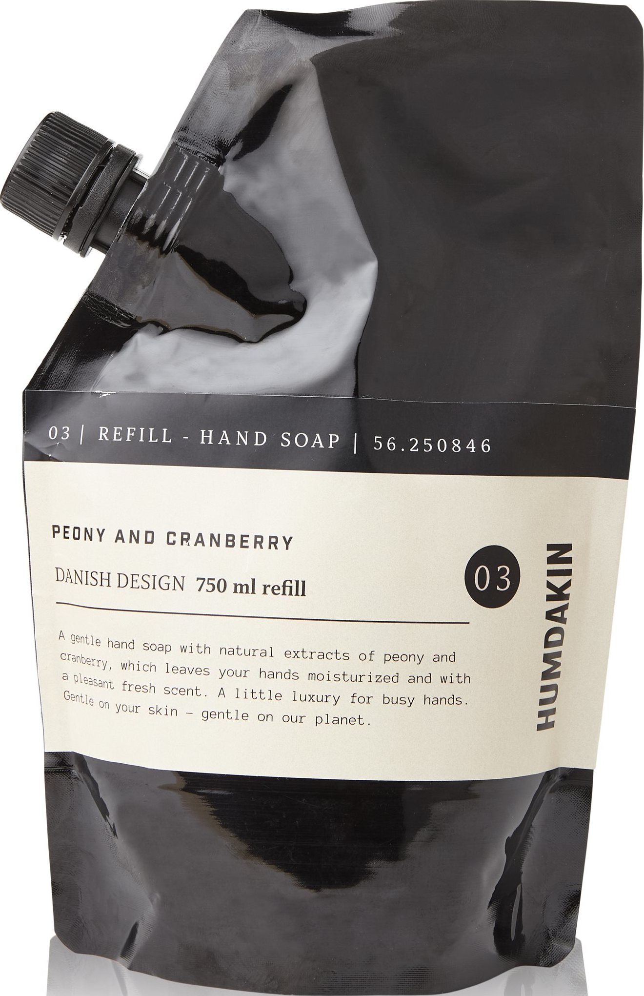 Humdakin Peony and Cranberry Nachfüller von Handseife 750 ml