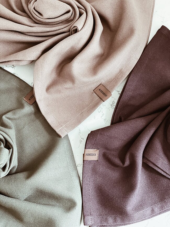 Humdakin Πετσέτες Κουζίνας καρό, 45 x 70 εκ., κίτρινο-πράσινες, 2 τμχ