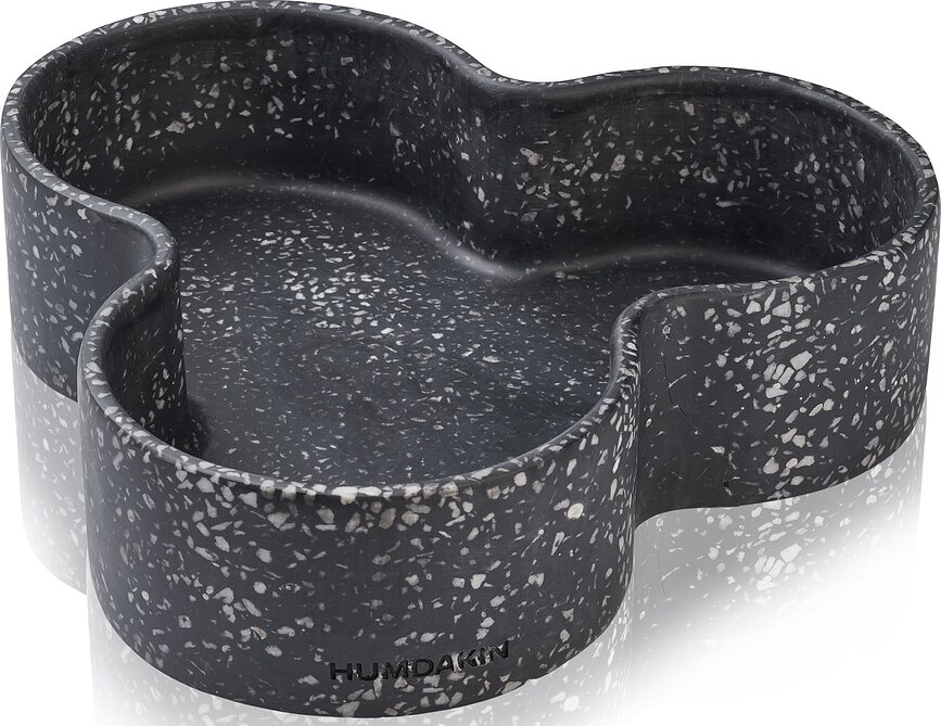 Humdakin Pisa Bol 32 cm, Terrazzo, noir