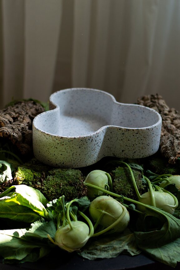 Humdakin Pisa Terrazzo Bol 32 cm, beige