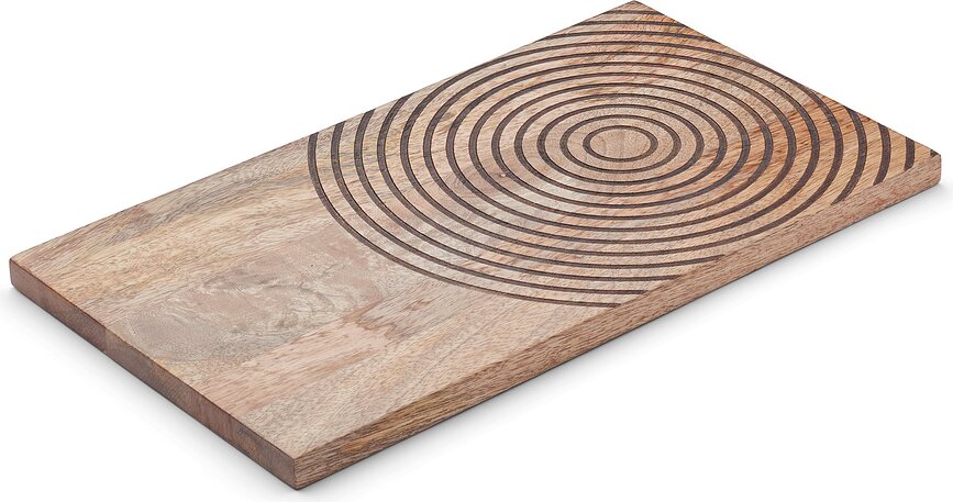 Humdakin Planche à Découper et à Servir, 15 x 30 cm, en bois de manguier