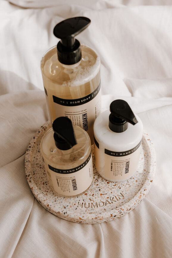 Humdakin Terrazzo Plateau décoratif, 20 cm, beige