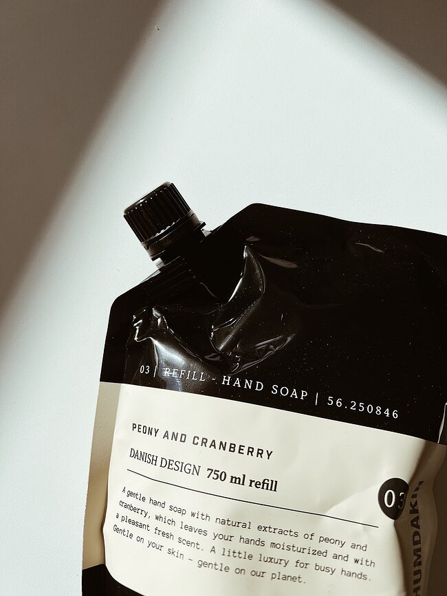 Humdakin Recharge de Savon pour les Mains, Camomille et Argousier, 750 ml