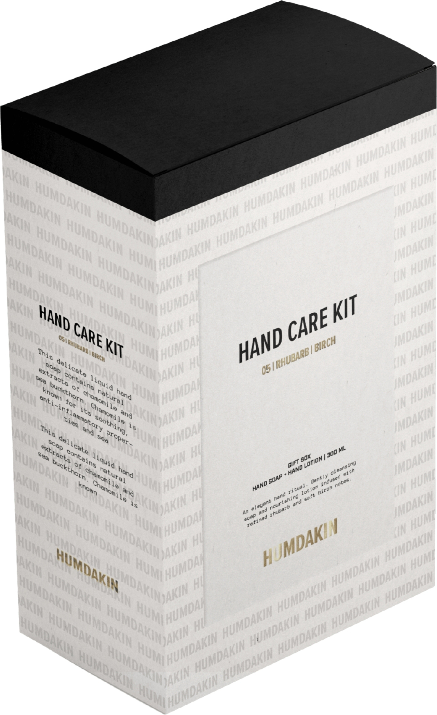 Humdakin Rhubarb & Birch Handseife und Handbalsam 2 x 300 ml, 2-tlg.