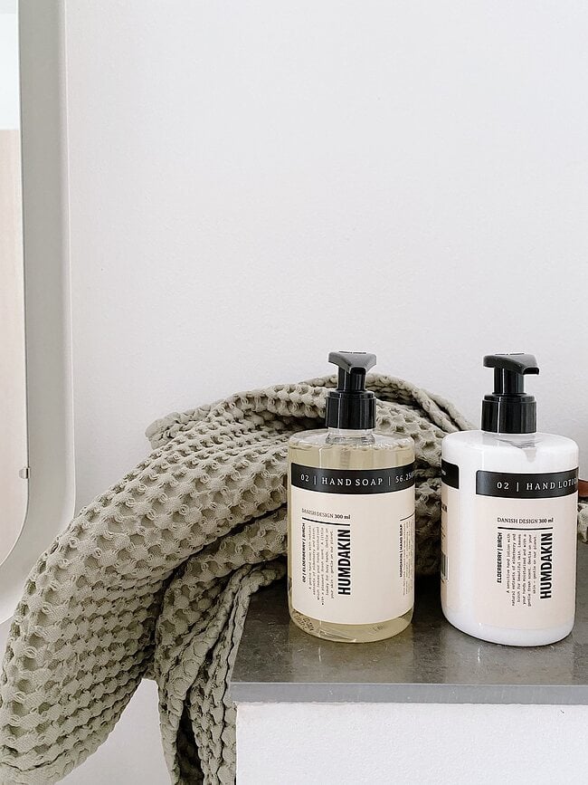 Humdakin Waffle Ručnik vafel bež 70 x 135 cm