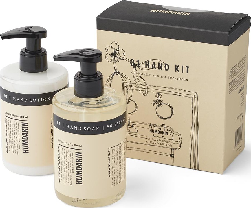 Humdakin Set Sapun i Losion za Ruke Rabarbara i Breza limitirano izdanje 2 x 300 ml 2 kom.