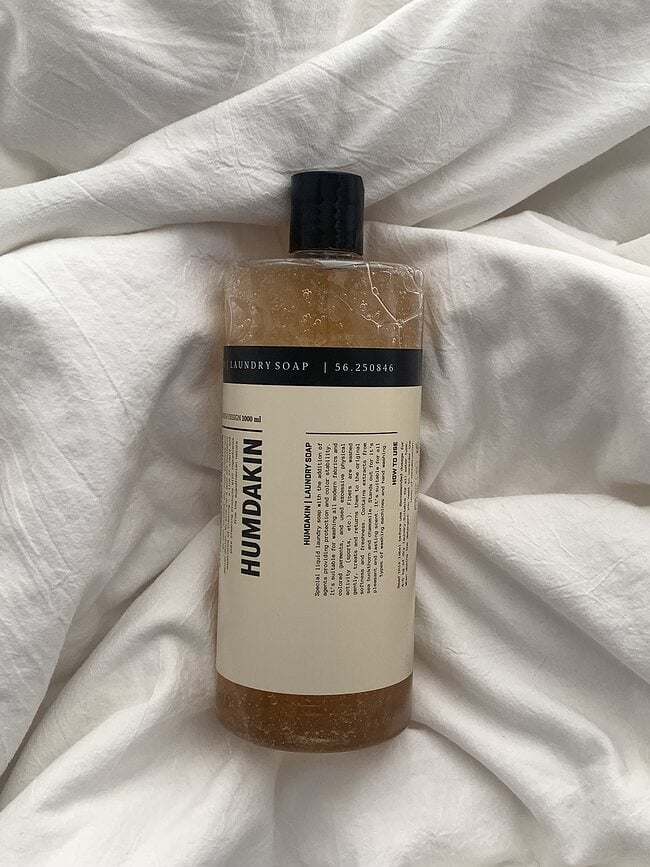 Humdakin Lessive, aux graines de coton et rose sauvage, 1 l