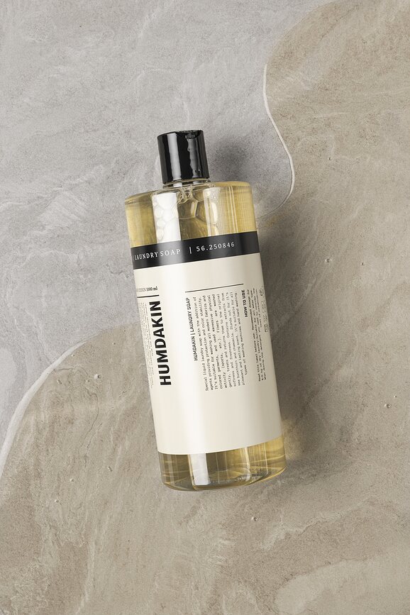 Humdakin Lessive, aux graines de coton et rose sauvage, 1 l