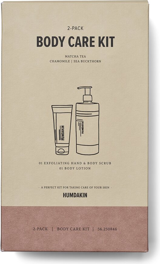 Humdakin Set Lotion et Gommage Corporel, Set 2 pièces