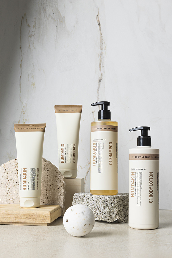 Humdakin Shampoing Camomille et Argousier, 30 ml