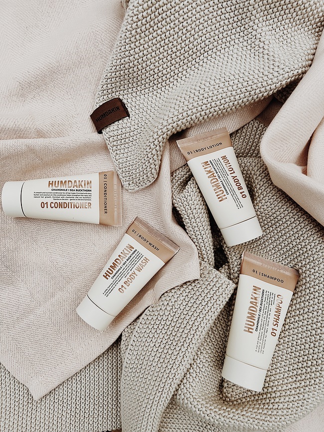 Humdakin Shampoing Camomille et Argousier, 30 ml