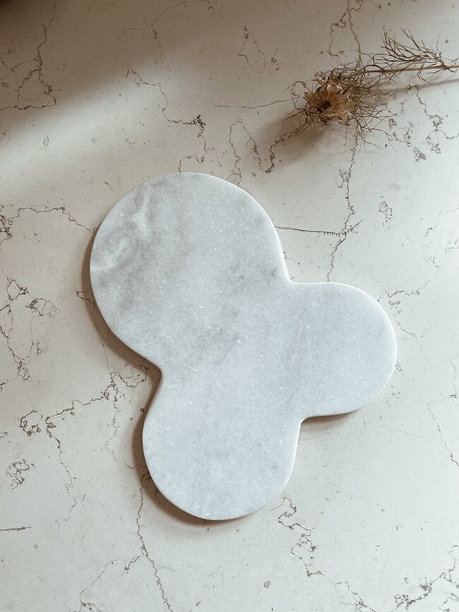 Humdakin Skagen Marble Pladanj dekorativni prirodni mramor