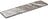 Humdakin Stockholm Marble Serving board 14 x 55 cm brown