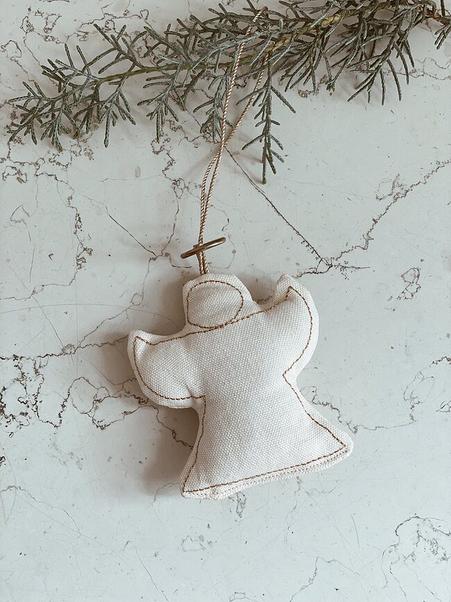 Humdakin Ornement de Noël Voiture, en coton