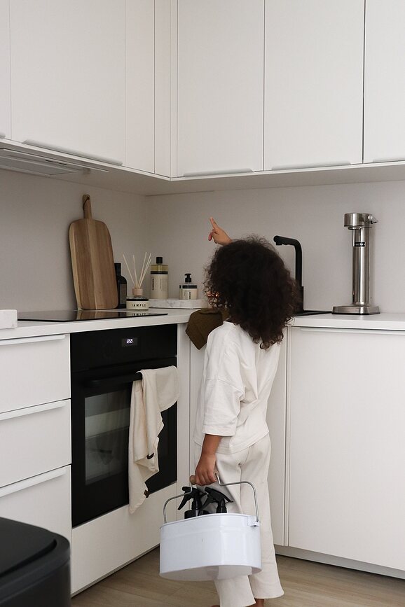 Humdakin System Οργανωτής για καθαριστικά, μπεζ