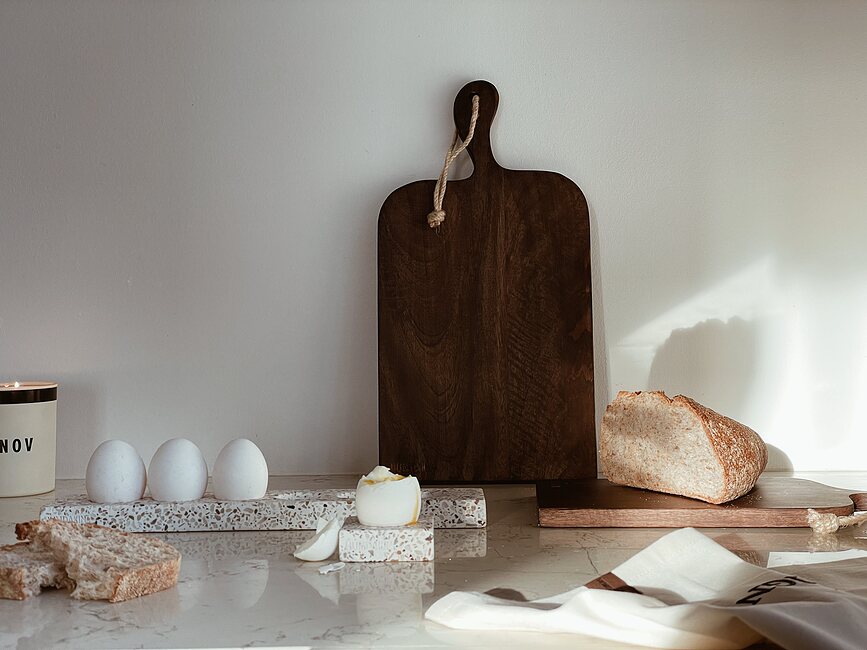 Humdakin Terrazzo Coquetier, beige