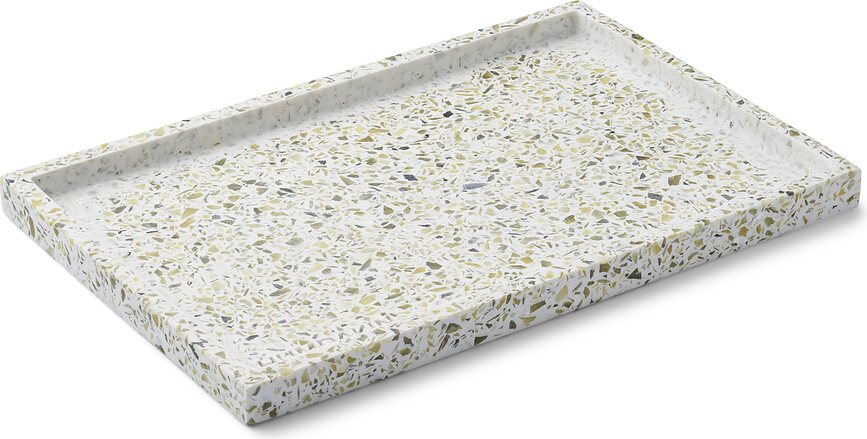 Humdakin Terrazzo Dekoratiivne kandik 20 x 30 cm roheline