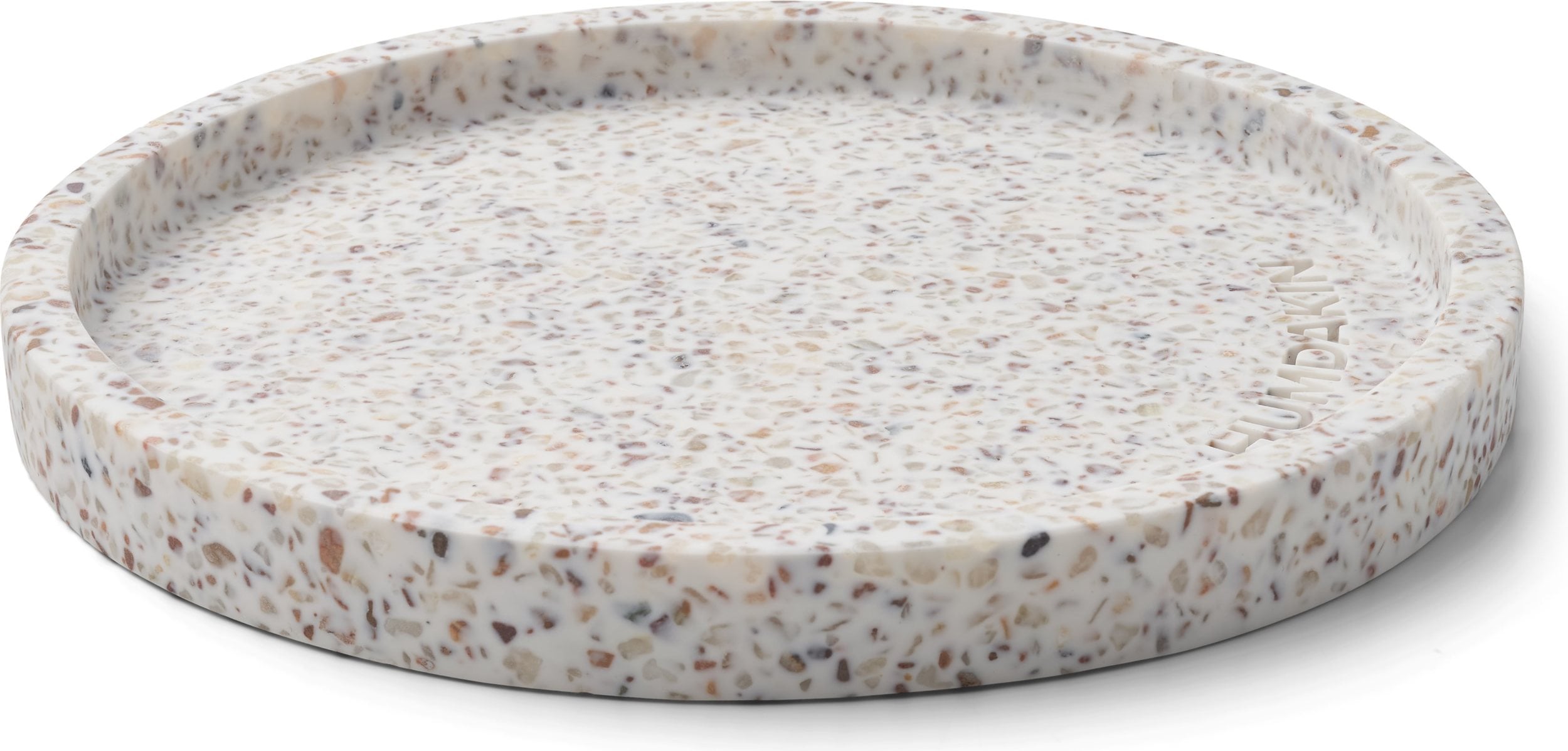 Humdakin Terrazzo Dekoratives Tablett 20 cm beige