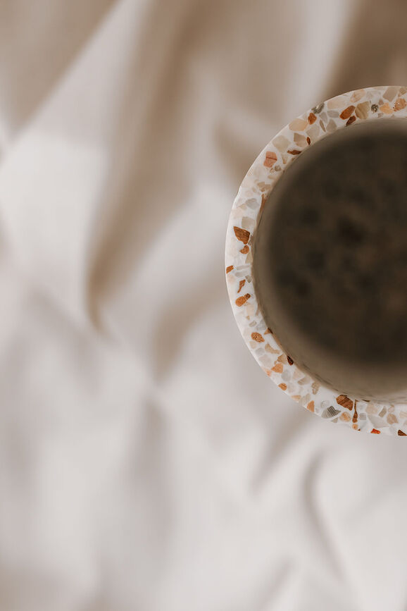 Humdakin Terrazzo Držač za četkice bež