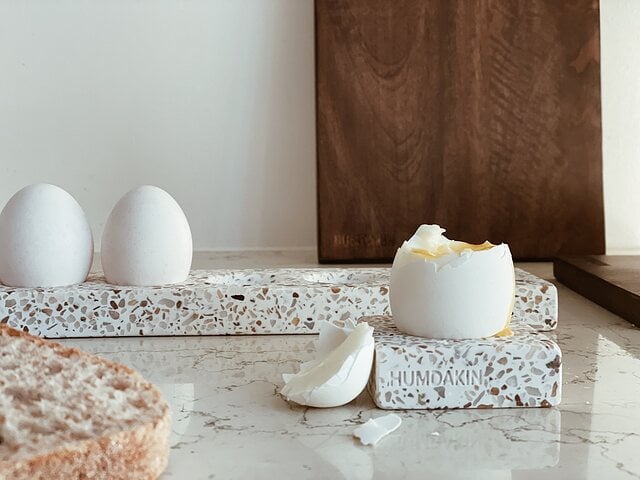Humdakin Terrazzo Eierbecher beige - 550-138