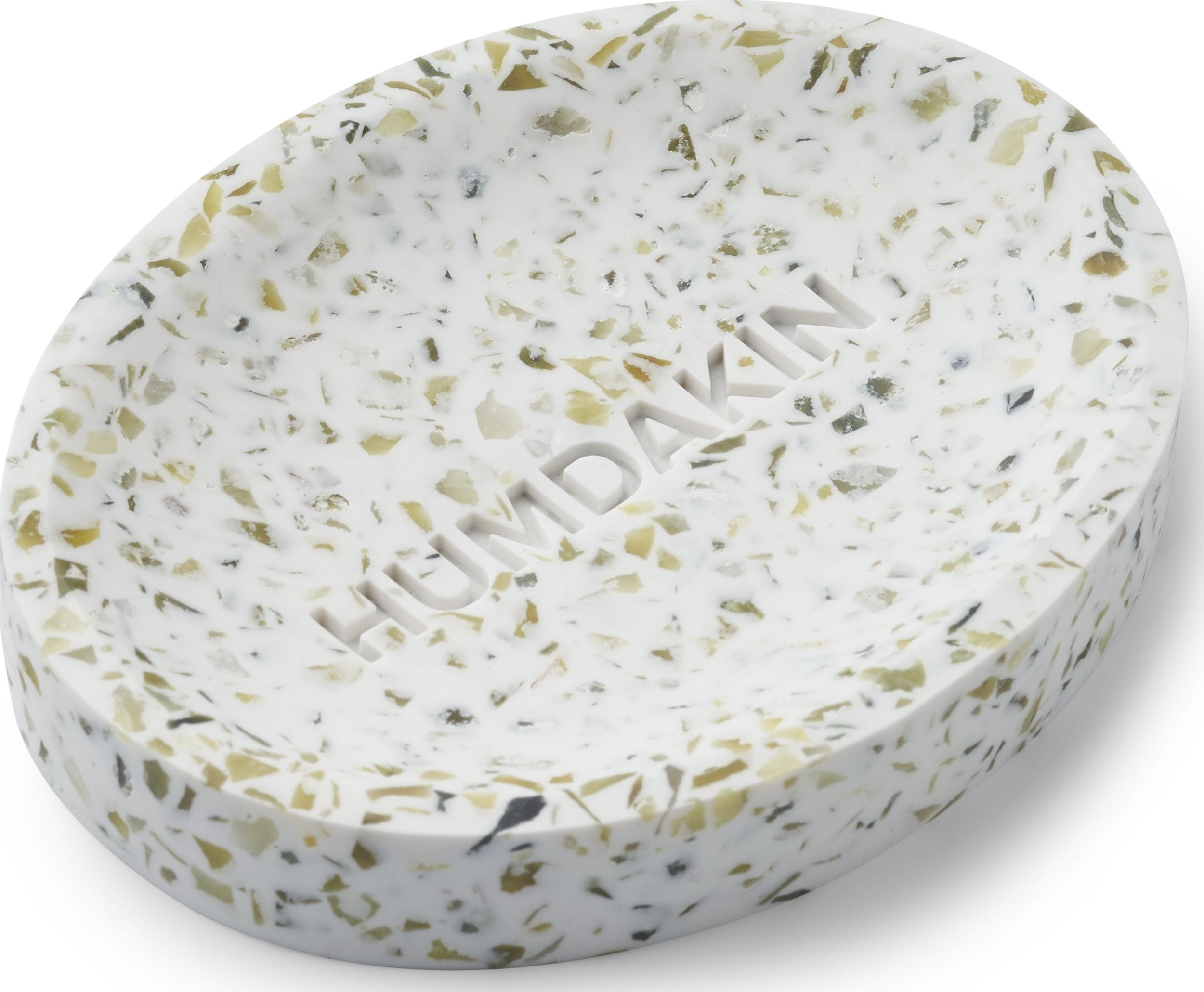 Humdakin Terrazzo Seifenschale grün