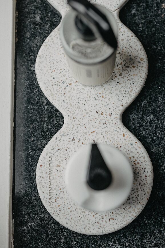 Humdakin Torino Δίσκος διακοσμητικός, terrazzo, μπεζ