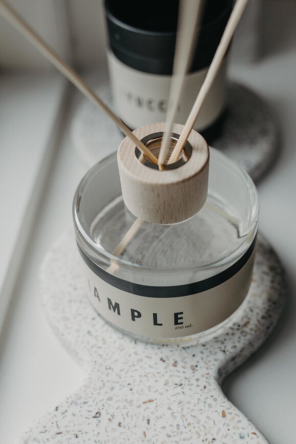 Humdakin Torino Dekorativni Pladenj, terrazzo, bež