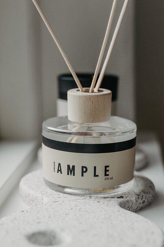 Humdakin Torino Dekorativni Pladenj, terrazzo, bež