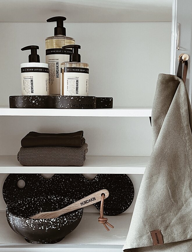 Humdakin Torino Terrazzo Plateau Décoratif, beige