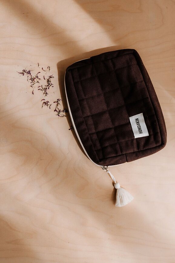 Humdakin Trousse De Toilette 13 x 18 cm, cacao