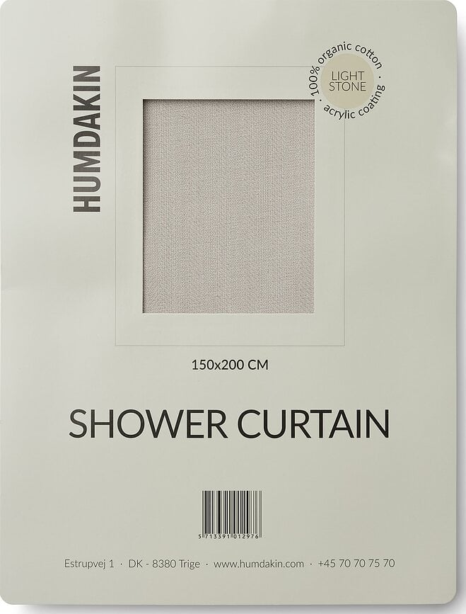 Humdakin Zavjesa za Tuš 150 x 200 cm krem