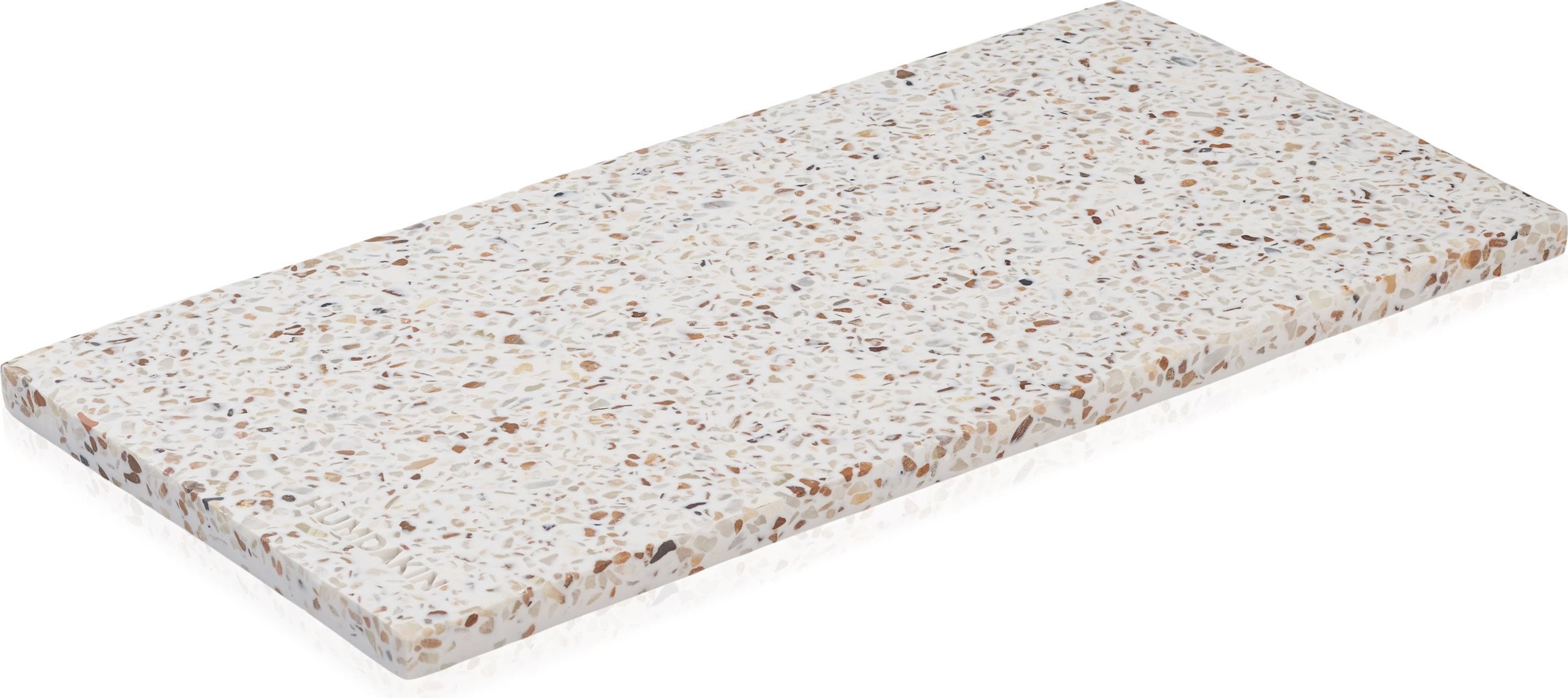 Humdakin Venice Terrazzo Dekoratives Tablett 33 cm beige