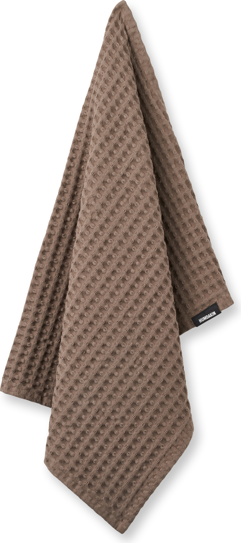 Humdakin Waffle Badetuch 70 x 135 cm braun