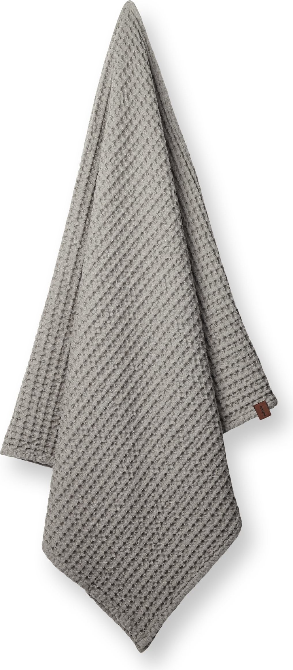 Humdakin Waffle Badetuch 70 x 135 cm grau