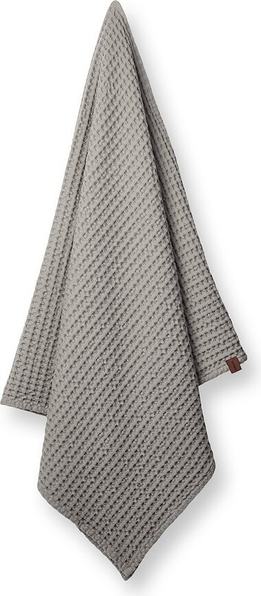 Humdakin Waffle Bath towel 70 x 135 cm grey